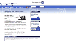 Desktop Screenshot of debtcollectoronline.com